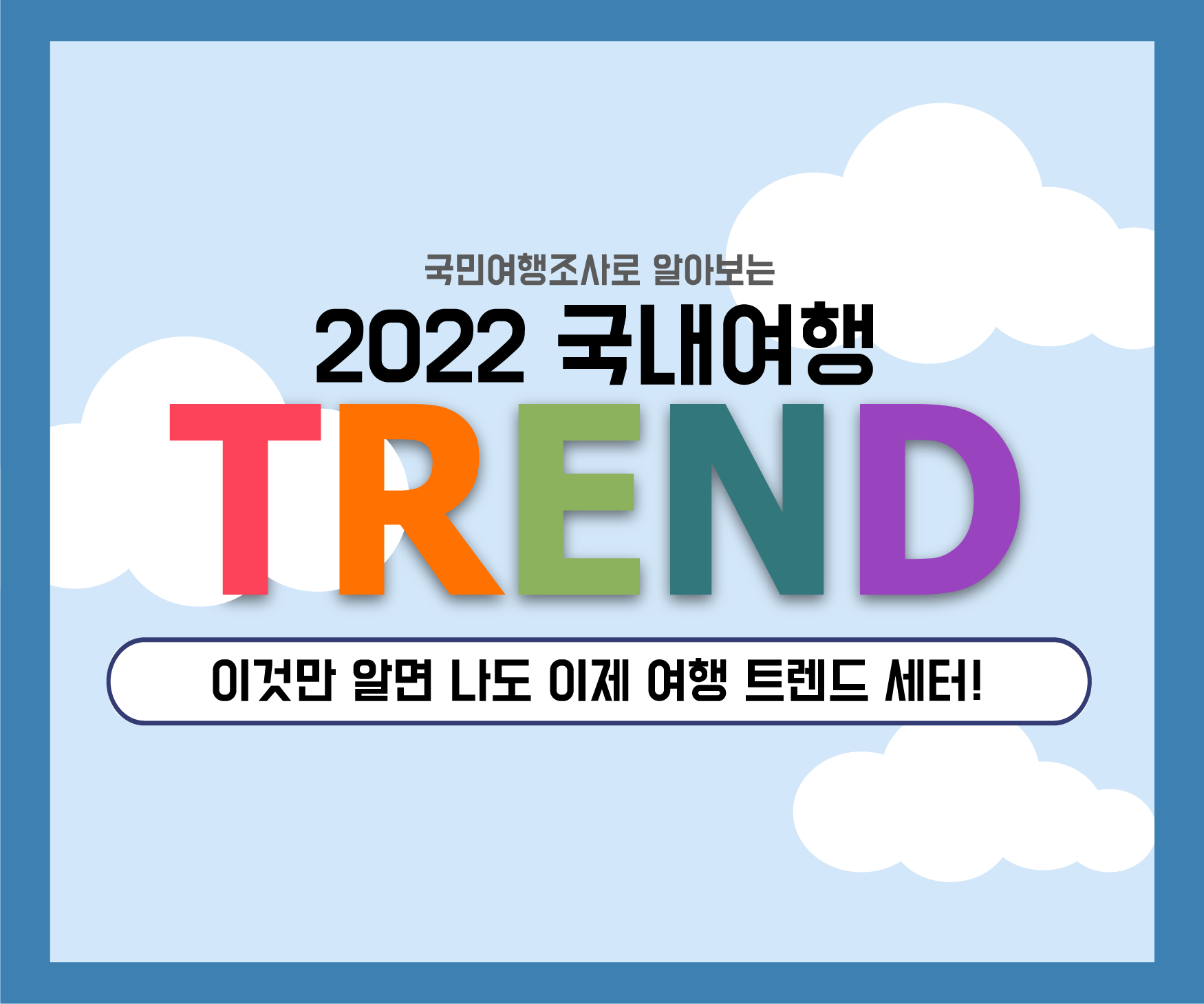 국민여행조사로 알아보는 2022 국내여행 트렌드 (제3회 관광통계 인포그래픽 공모전 대상, 나뭇잎팀)