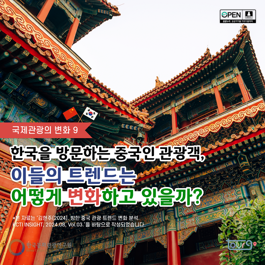 한국을 방문하는 중국인 관광객, 이들의 트렌드는 어떻게 변화하고 있을까?